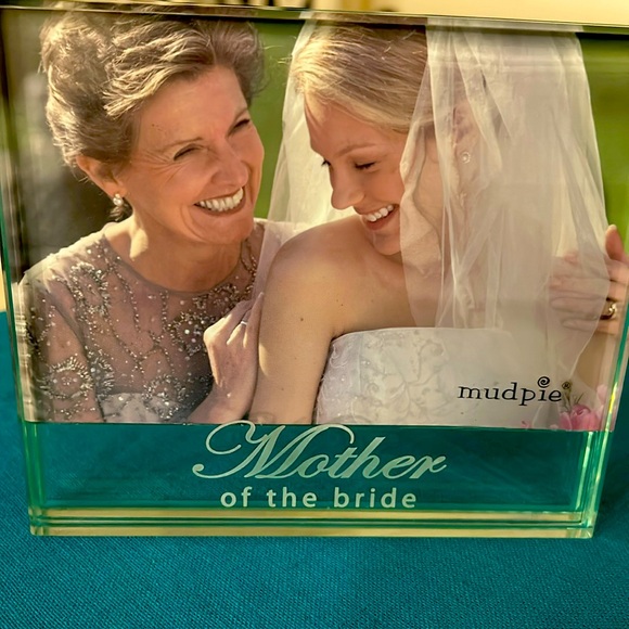 Glass mother of the bride picture frame - Picture 1 of 5